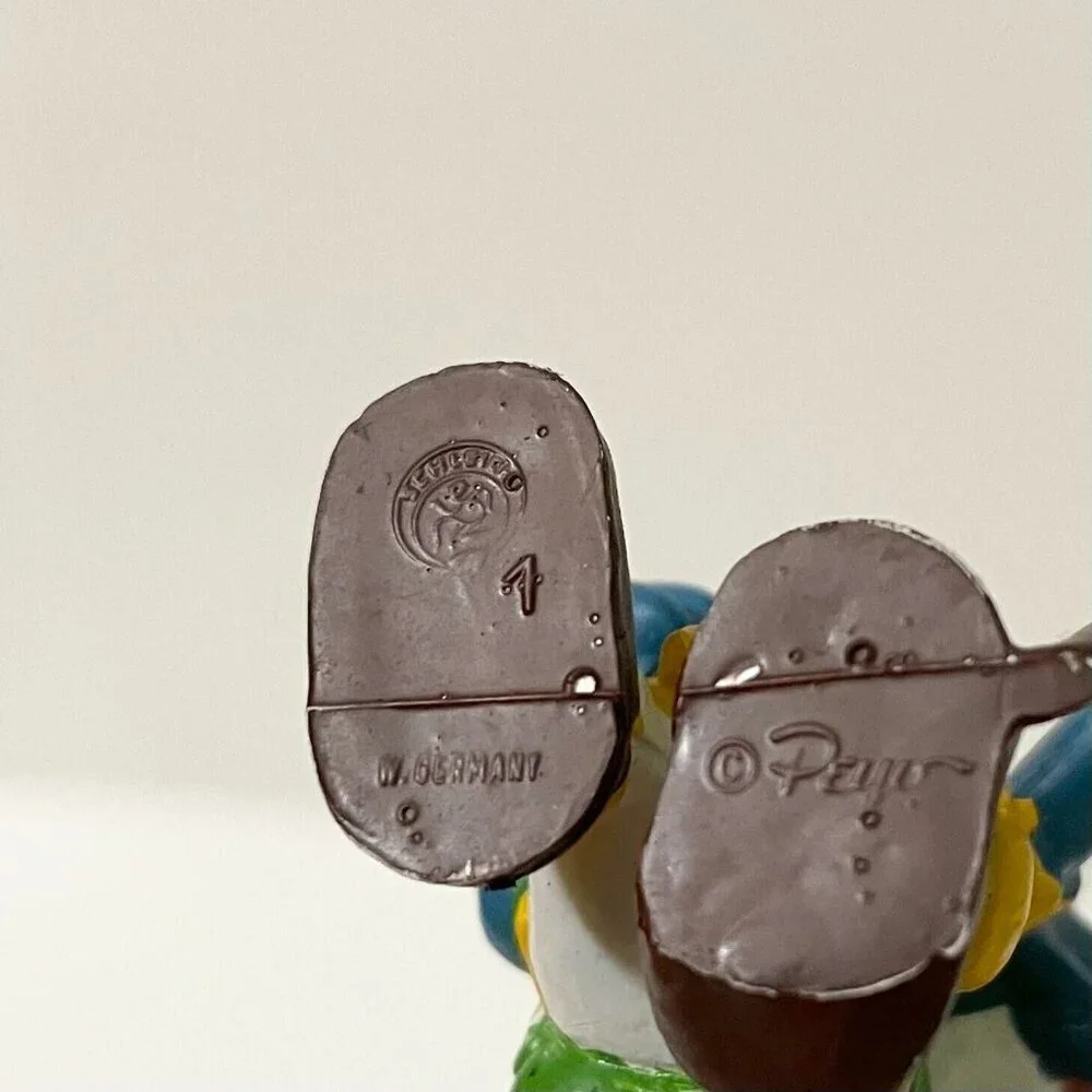 Smurfs Hiker Smurf Walking Stick Hiking Figure Schleich Peyo Damaged - Picture 8 of 16